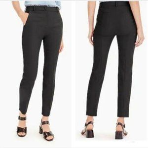 J. Crew Women's Cameron Pant High Rise Size 8 Black
